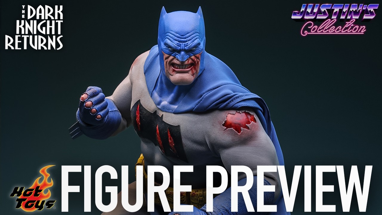 Hot Toys Batman The Dark Knight Returns Battle Damaged - Figure Preview Episode 407