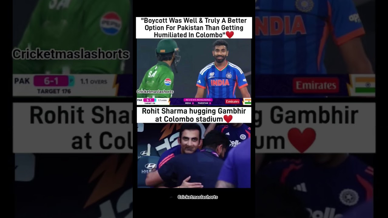 Rohit Sharma Hugging Gautam Gambhir in Colombo ❤️ |#cricket #shorts #indvspak #viral #trending #yt