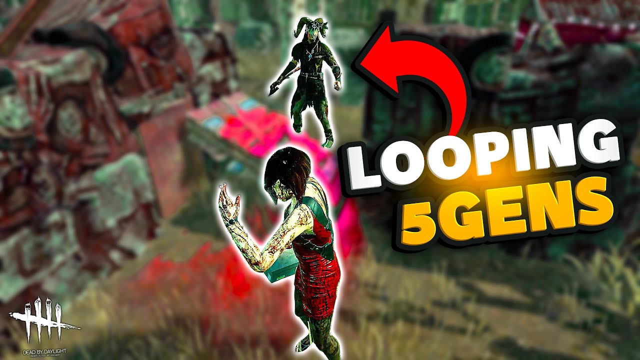 ديد باي داي لايت |  Dead by Daylight | 5 GENS Looping | بنقو بنق 🤣🤣