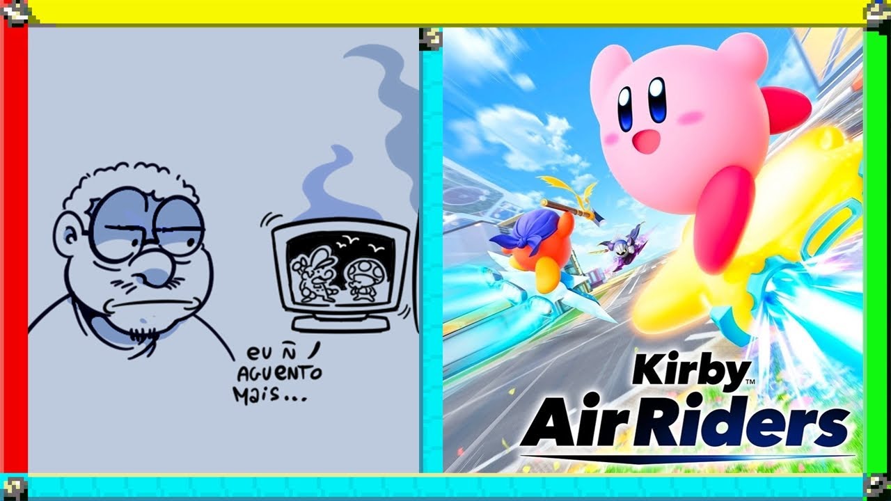 DOBRADINHA: REACTS E KIRBY AIR RIDERS