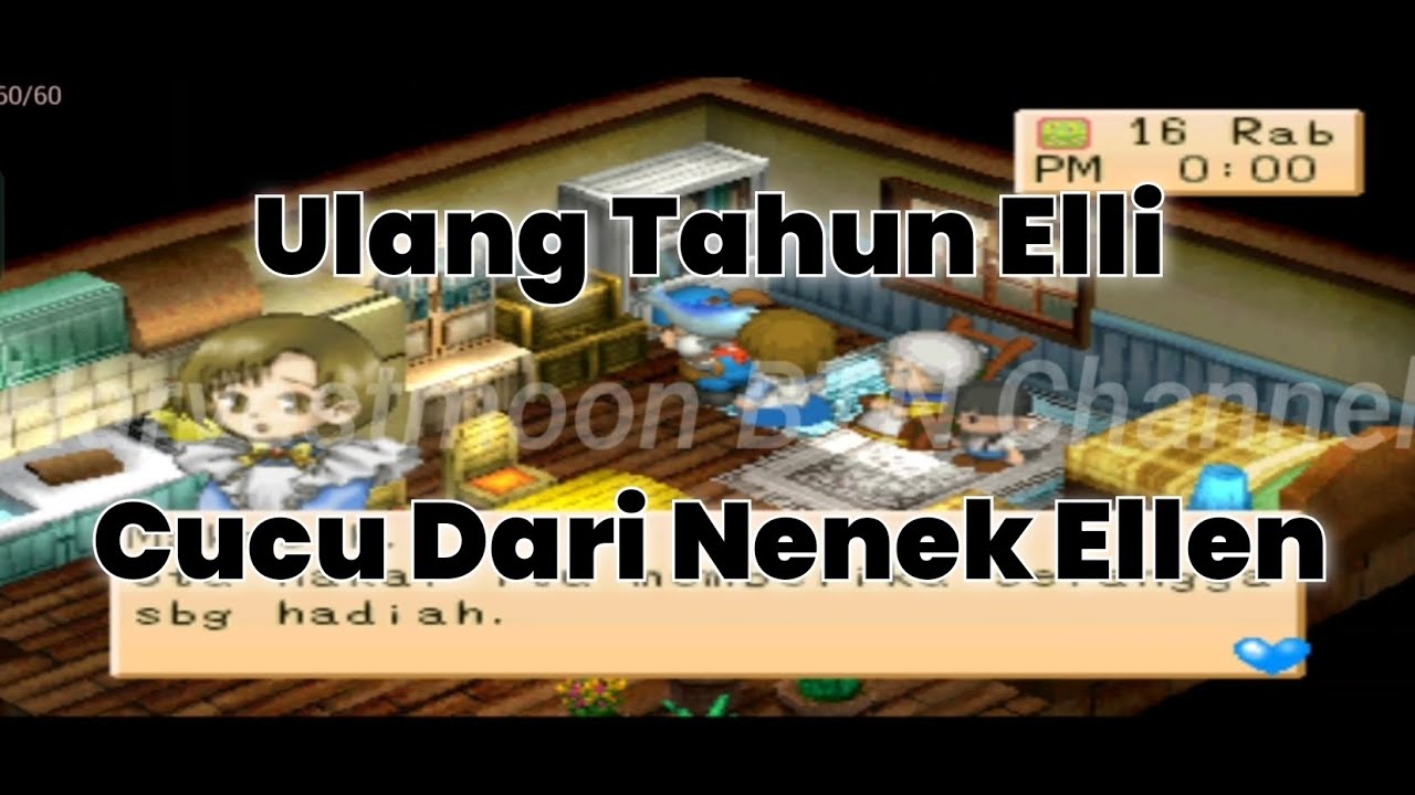 Hadiahkan Ikan Segar Untuk Elli - Harvestmoon Back To Nature.
