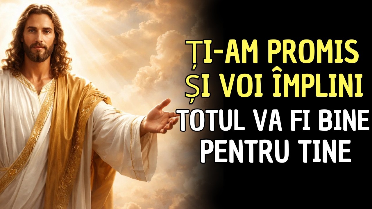 Dumnezeu vă spune astăzi: Am promis și voi livra  totul va fi bine cu voi | Dumnezeu este credincios