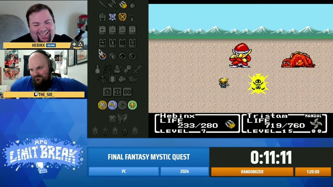 Final Fantasy Mystic Quest Randomizer with Hebinx - RPGLB Random Encounters