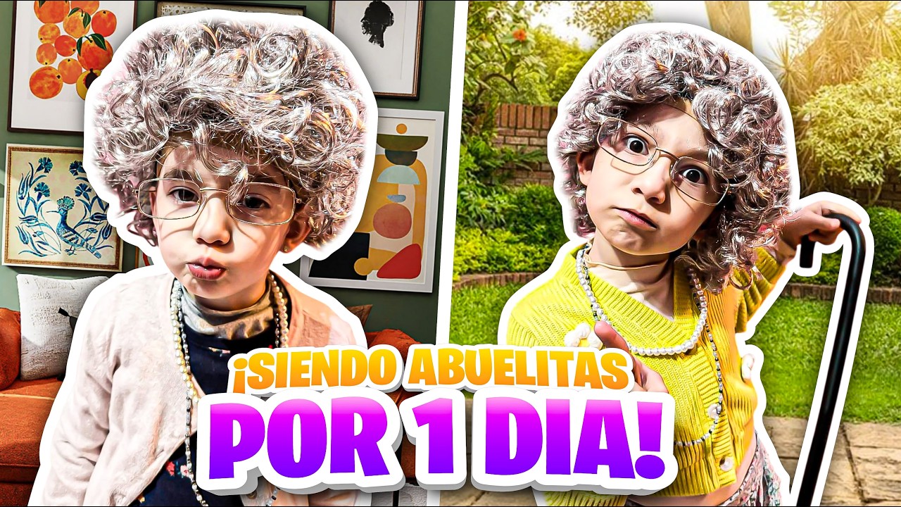 Mis HIJAS se CONVIERTEN en ABUELITAS 😱 | Estuvo GENIAL | Los Molina