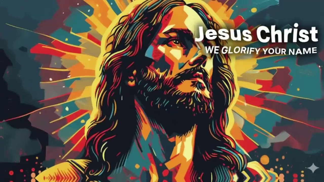 🎶Jesus Christ We Glorify Your Name 🕊️💎🔥✨(Ethereal Angelic Synthwave / Techno Worship / Divine EDM)🎶