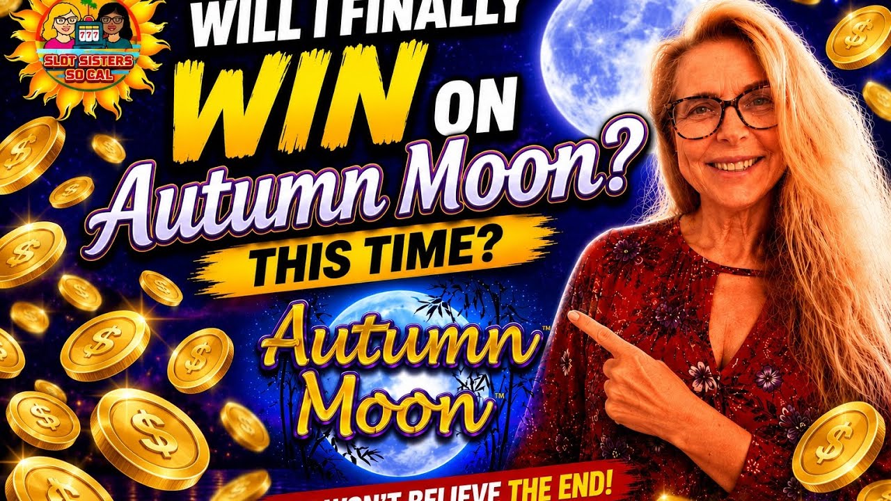WILL DRAGON LINKS AUTUMN MOON DELIVER A MONSTER WIN? LET'S GO! #slotsisterssocal #dragonlink #slots