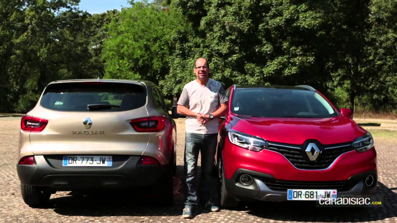 A l'intérieur du Renault Kadjar