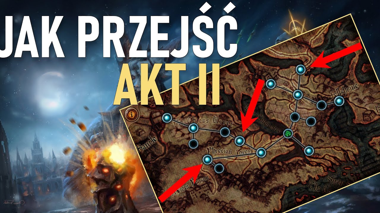 Jak przechodzić akty w Path of Exile | AKT 2 (PORADNIK PL)