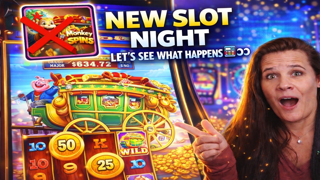 NEW SLOT NIGHT AT FOUR WINDS… LET’S SEE WHAT HAPPENS 🎰👀