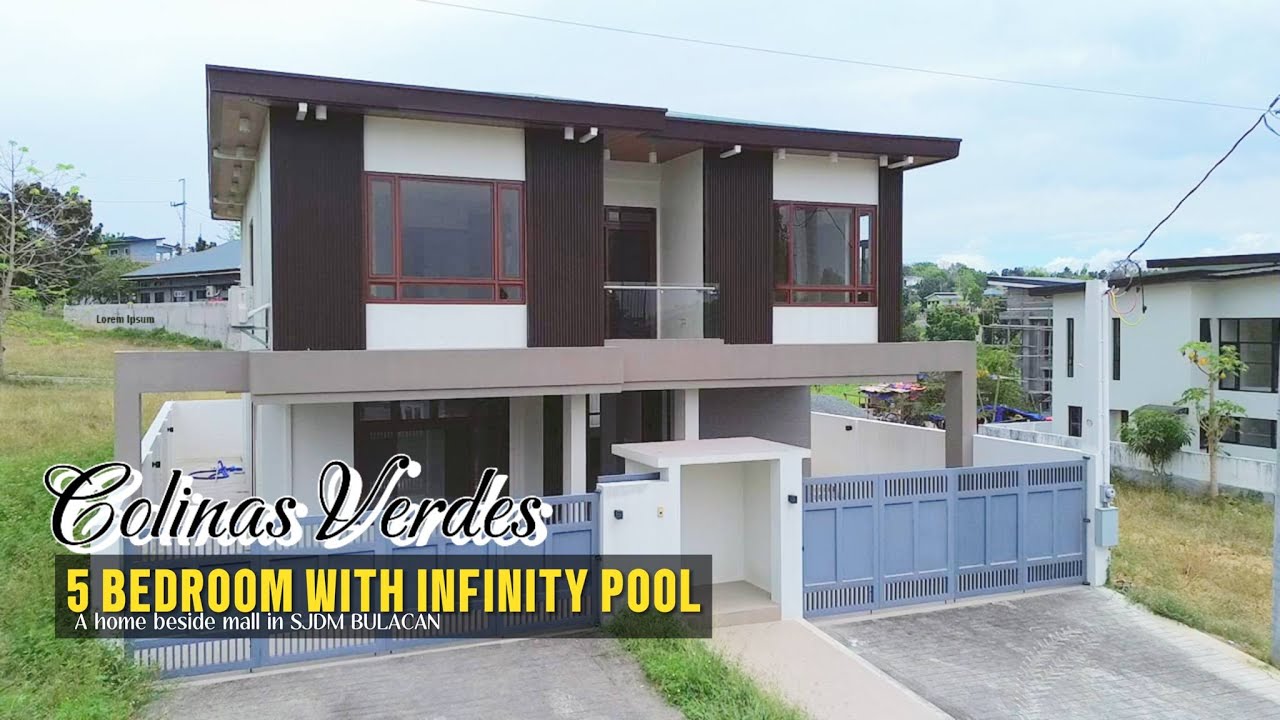 5 BEDROOM WITH INFINITY POOL IN COLINAS VERDES SAN JOSE DEL MONTE BULACAN