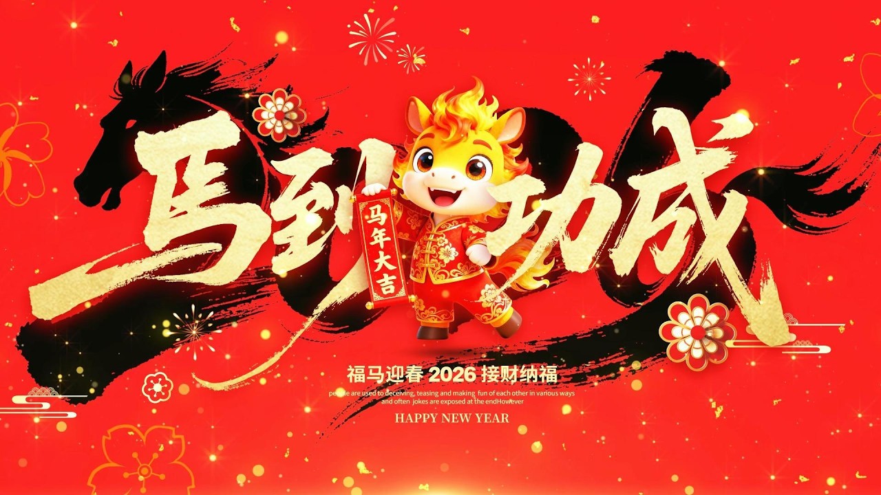 2026 马年贺岁，真诚的祝福送给大家 🧧