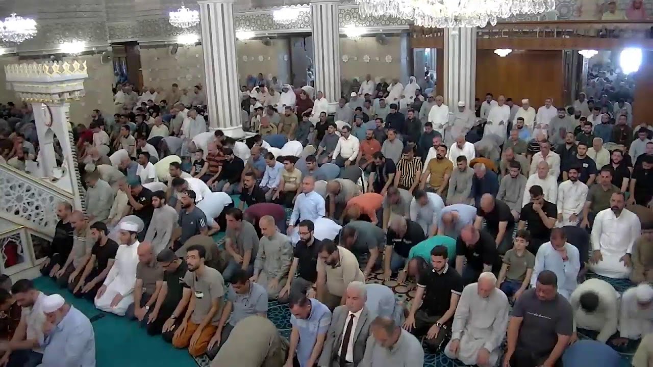 مباشر| خطبة وصلاة الجمعة من الحضرة الحنفية