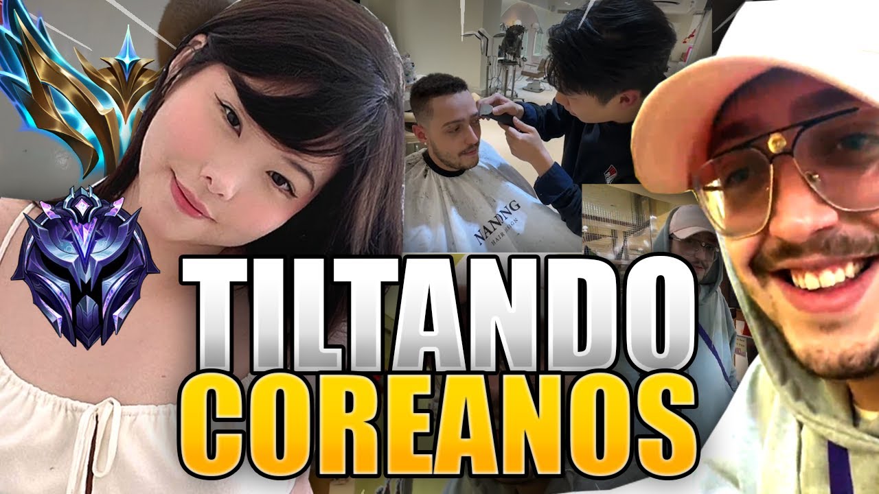 SURSKITY FOI CORTAR CABELO COM ESTRANHO - TILTANDO COREANOS #5