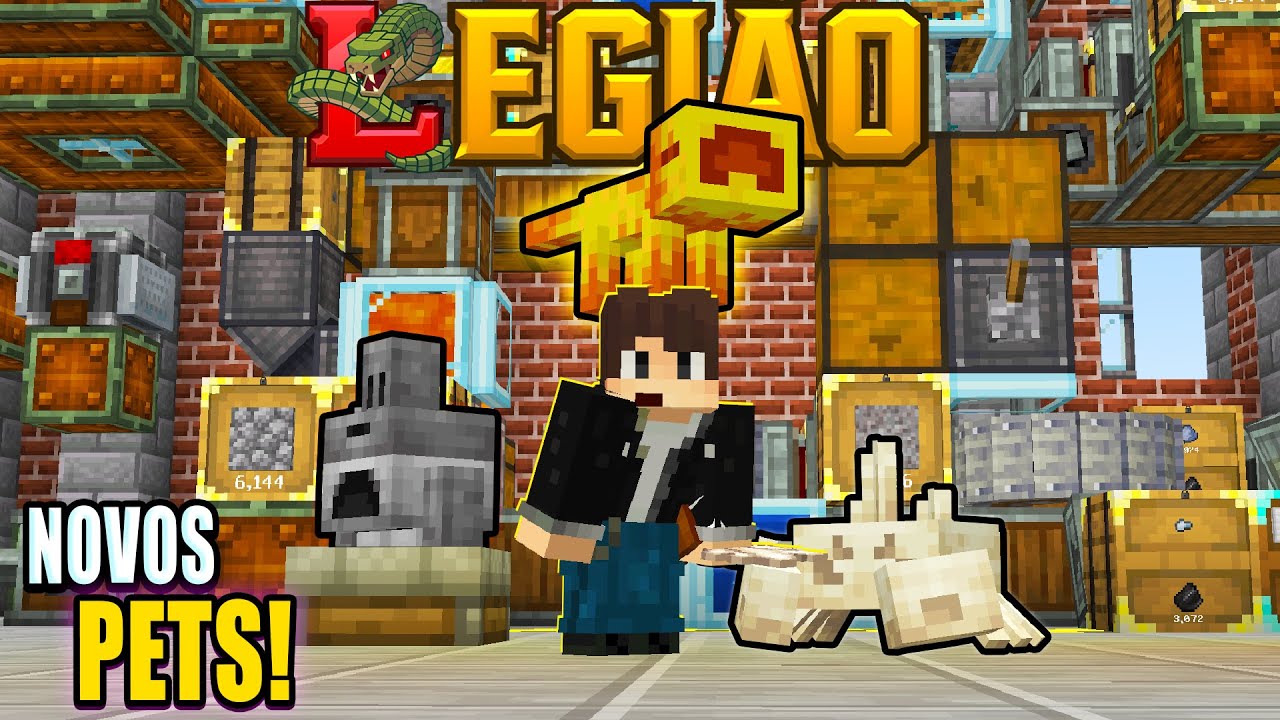 O NETHER TÁ LIBERADO E COM ELE NOVOS PETS! LEGIÃO #22