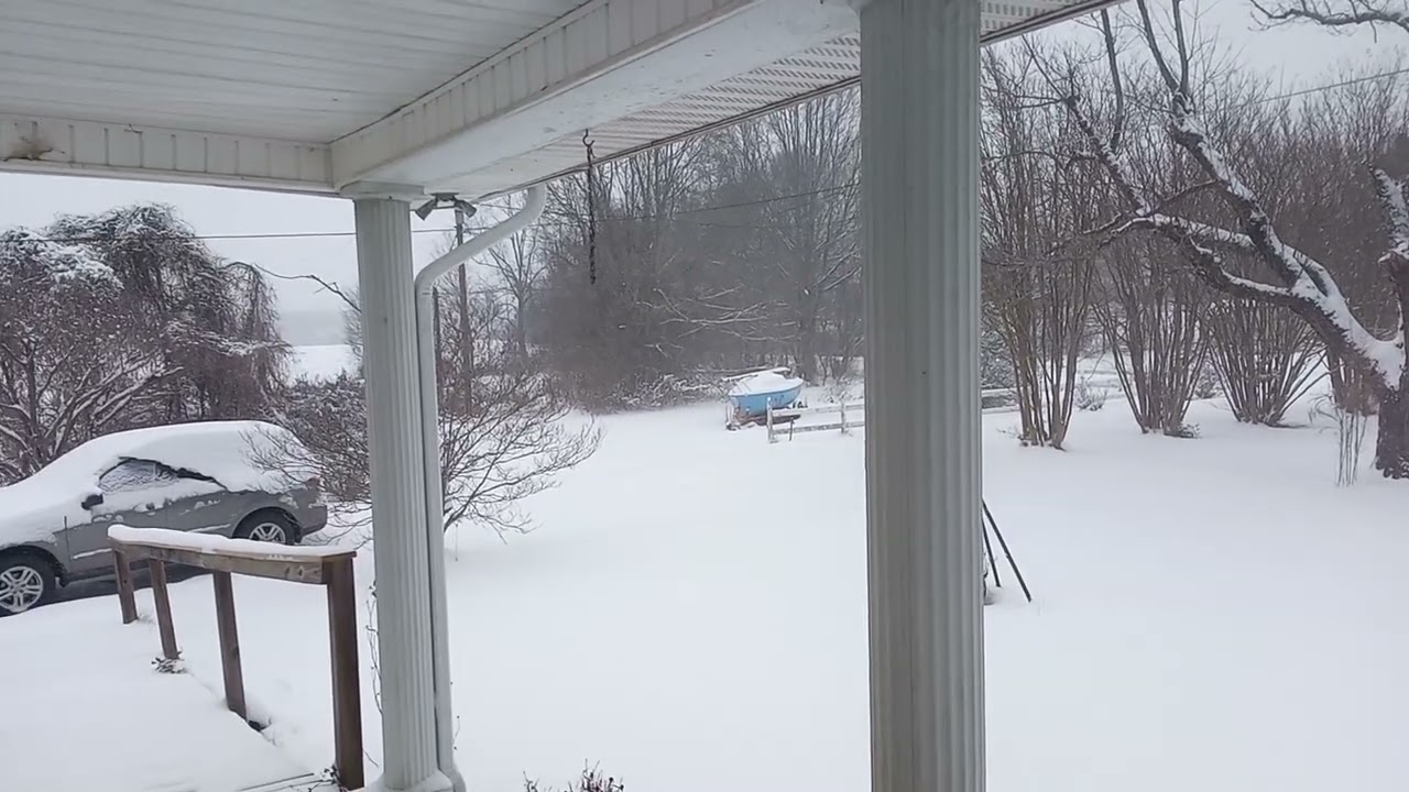 Snow AMSR Soft Spoken in Claremont NC Saturday 1/31/2026.
