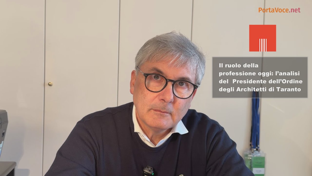 Il ruolo dell’Ordine degli Architetti di Taranto tra professione, territorio e futuro