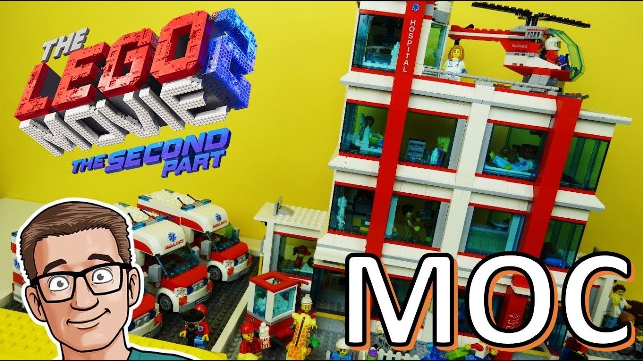 SZPITAL W BRICKSBURGU/APOCALYPSEBURGU / LEGO MOVIE 2 MOC | Maciek i Klocki