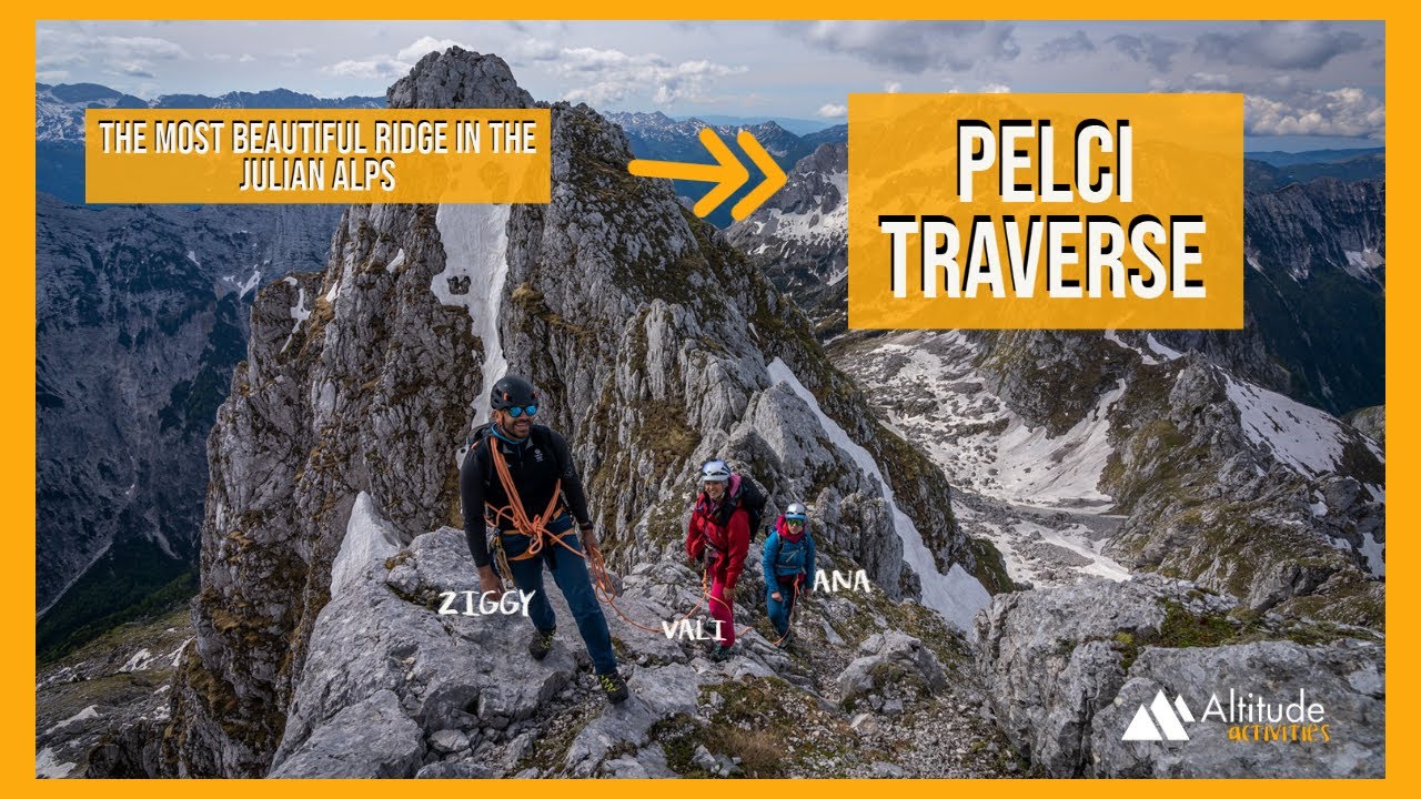The most beautiful ridge in the Julian Alps- Pelci Traverse😎