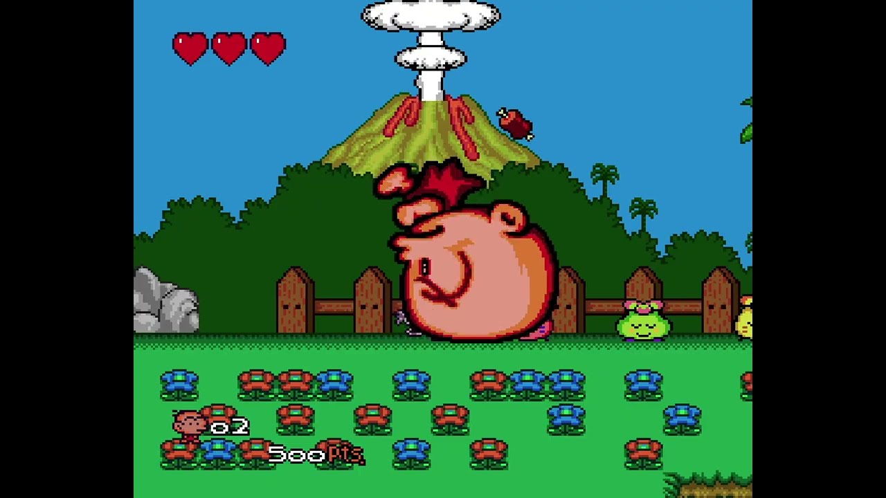 Bonk 3 PC Engine CD Longplay