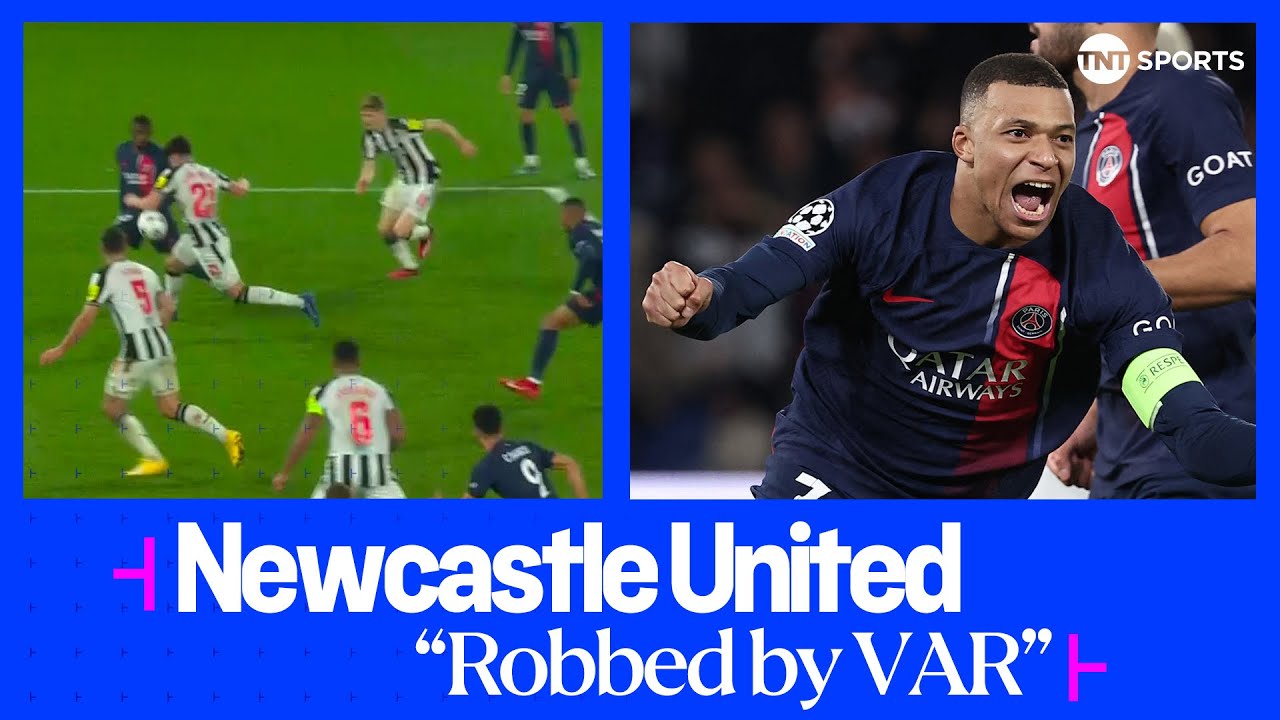 CONTROVERSIAL PENALTY DECISION! 😲😬 | Kylian Mbapp&eacute; RESCUES PSG with late penalty against Newcastle 😩