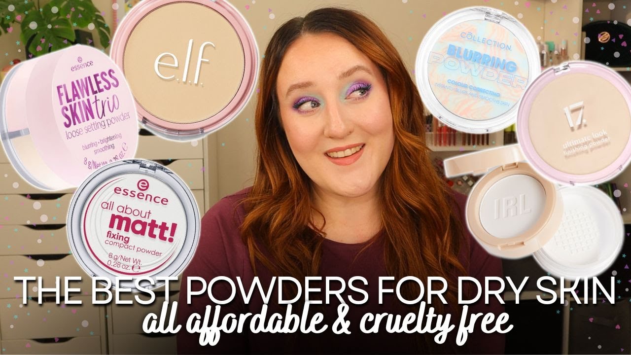 THE *BEST* POWDERS FOR DRY SKIN! Setting, Finishing, Loose & Pressed Powder *Affordable & Drugstore*