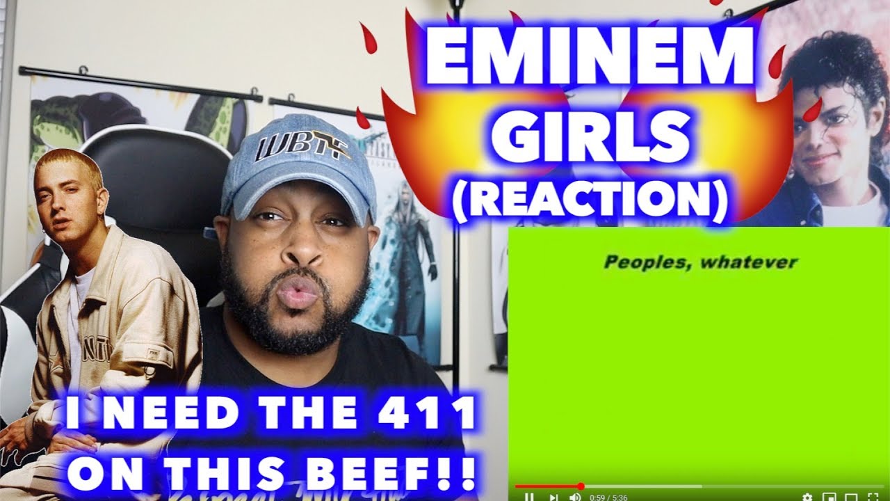 GIRLS - EMINEM | HE HAD PROBLEMS WITH LIMP BIZKIT?? | REACTION