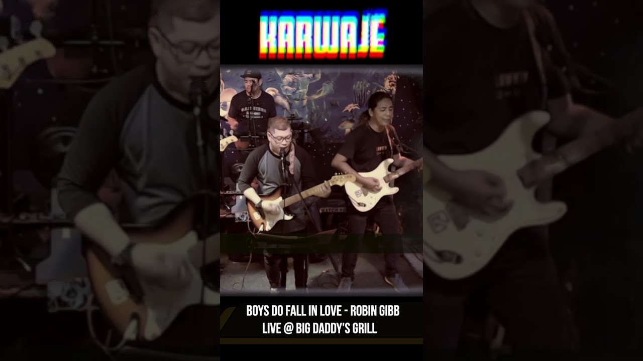 Filipino Live Music Karwaje RobinGibb BoysDoFallinLove  