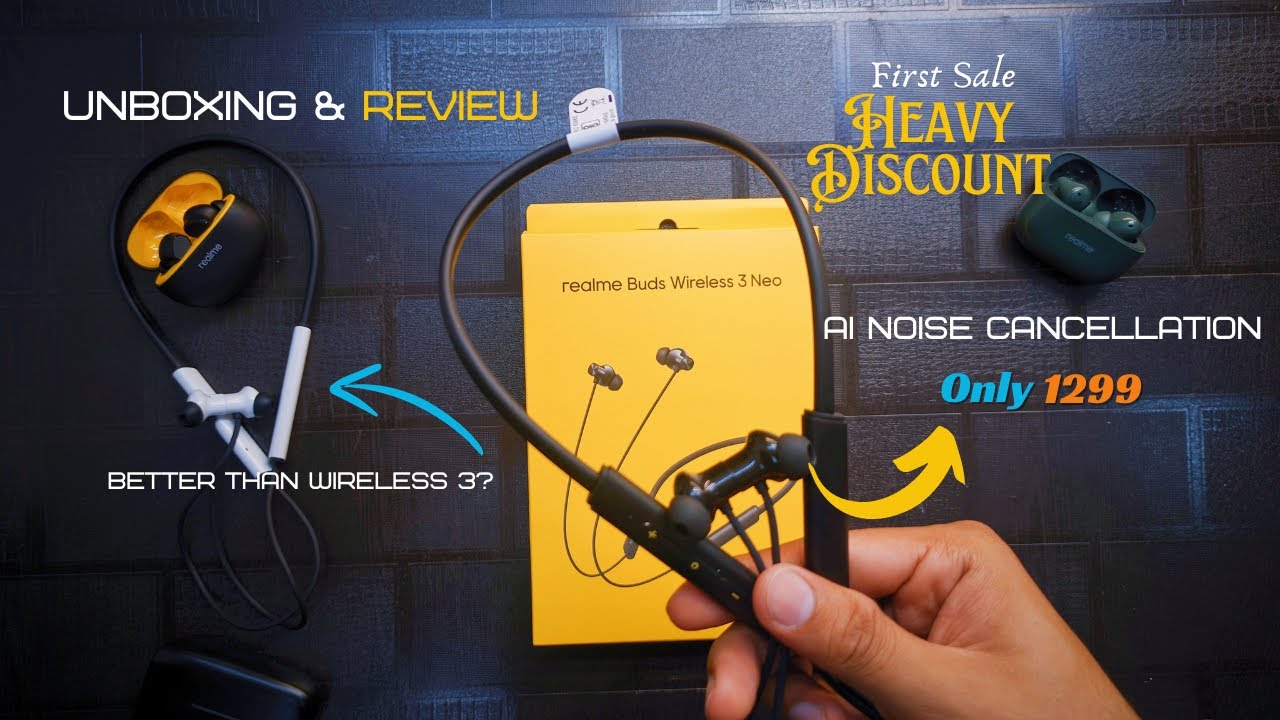 Realme Buds Wireless 3 Neo Unboxing And Review | Best Neckband In 2024
