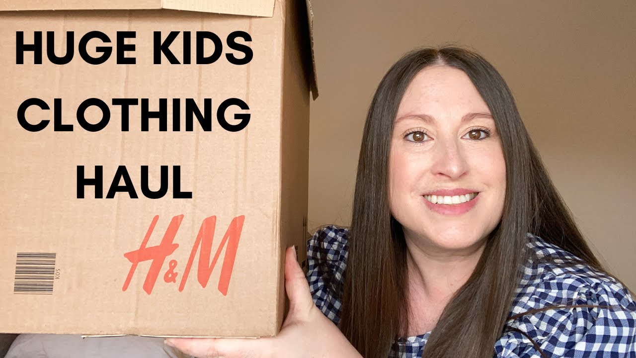 HUGE KIDS' CLOTHING HAUL - H&M SPRING/SUMMER 2021