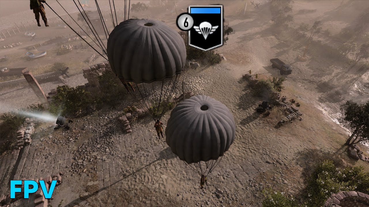 COH3 FPV Trying the buffed paratroopers