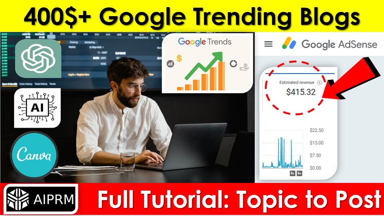 Earn 400 $ by posting google Trending blogs II Full Tutorial II Topic selection to Final Posting