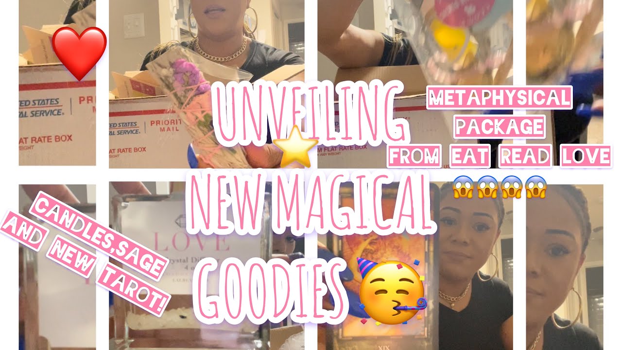 OPENING MY NEW METAPHYSICAL PACKAGE FROM SALBIADORA AND AN IMPORTANT MESSAGE FOR YOU FROM TAROT!🙏🏽