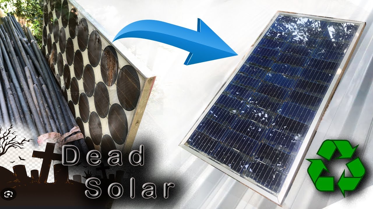 Let's Revive the Dead solar Panel | Solar Panel Repair at Home | DIY Solar panel