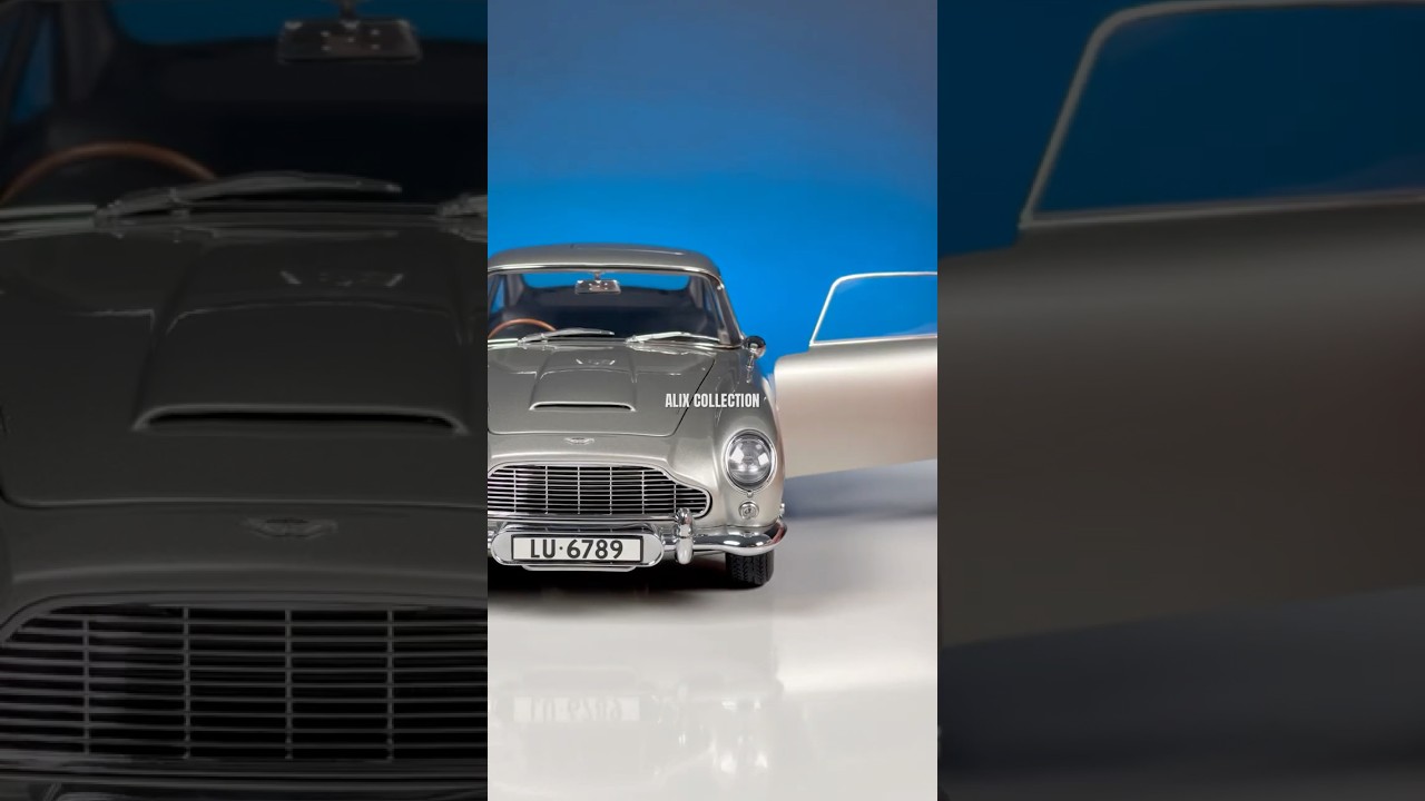 Aston Martin DB5 Goldfinger (James Bond)🇬🇧 1:18 Diecast Model Car (AUTOart) #scalemodel #modelcars