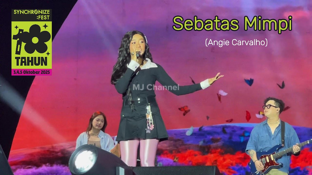 Sebatas Mimpi (Angie Carvalho) at Synchronize Festival 2025 Full Performance