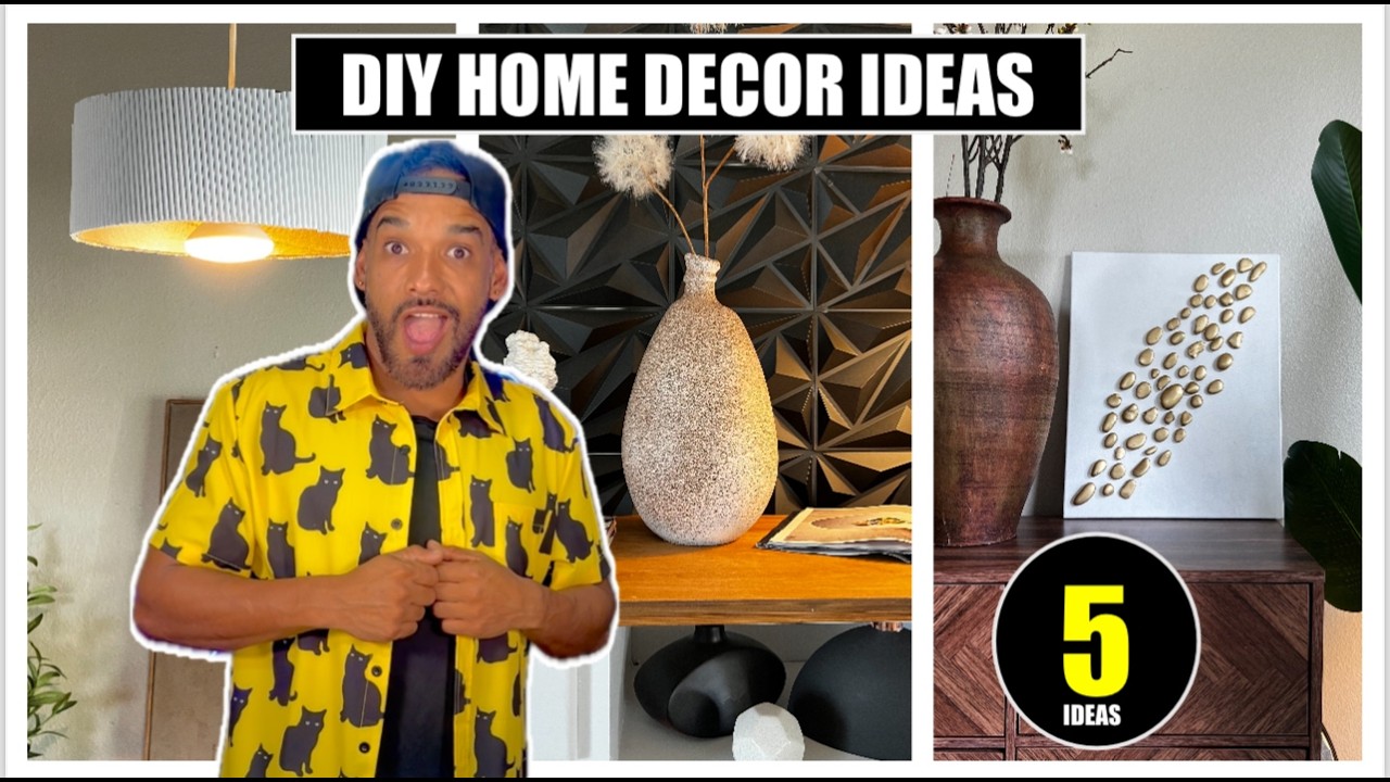 YA no necesitas COMPRAR mas DECORACIÓN para TU CASA, HAZLO TU MISMA y ahorra DINERO - 6 ideas