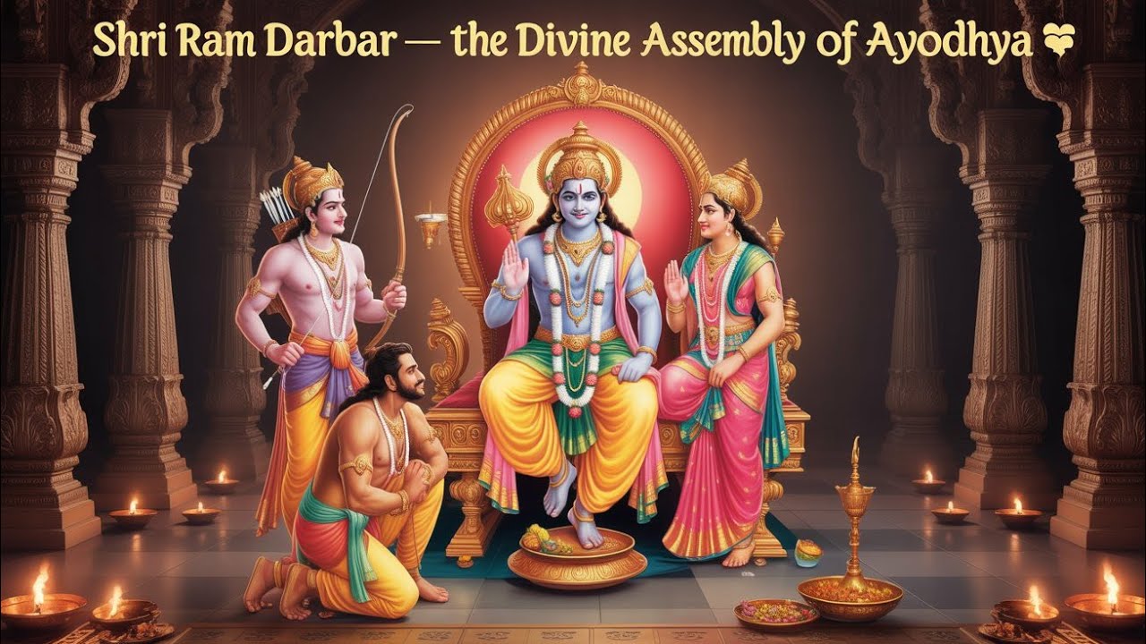 ✨ Shri Ram Darbar | Jai Siya Ram | भक्ति गीत | Powerful Ram Bhajan | Devotional Hindi Song 2025