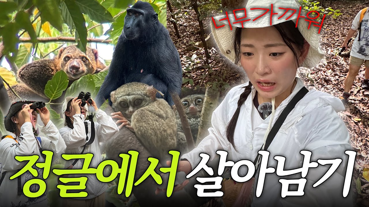 이런 경험 처음이야😱 정글에서 눈물 쏙 뺀 이유 (마나도 정글편)