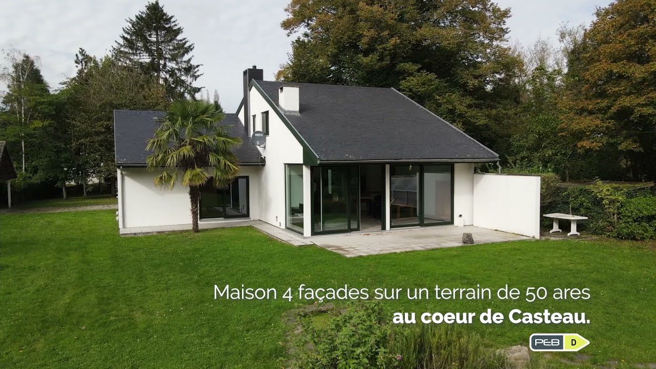 Superbe propri&eacute;t&eacute; avec piscine &agrave; vendre &agrave; Casteau
