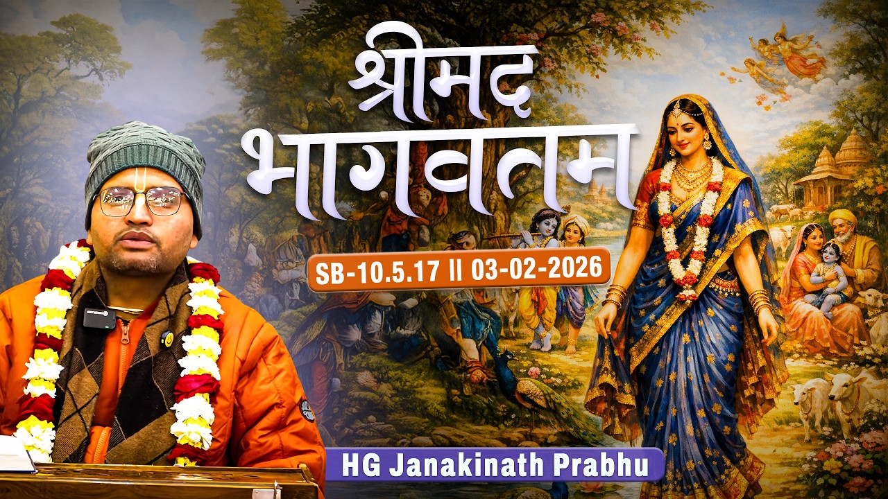 H.G. Janakinath  prabhu || SB-10.5.17 || 03.02.2026