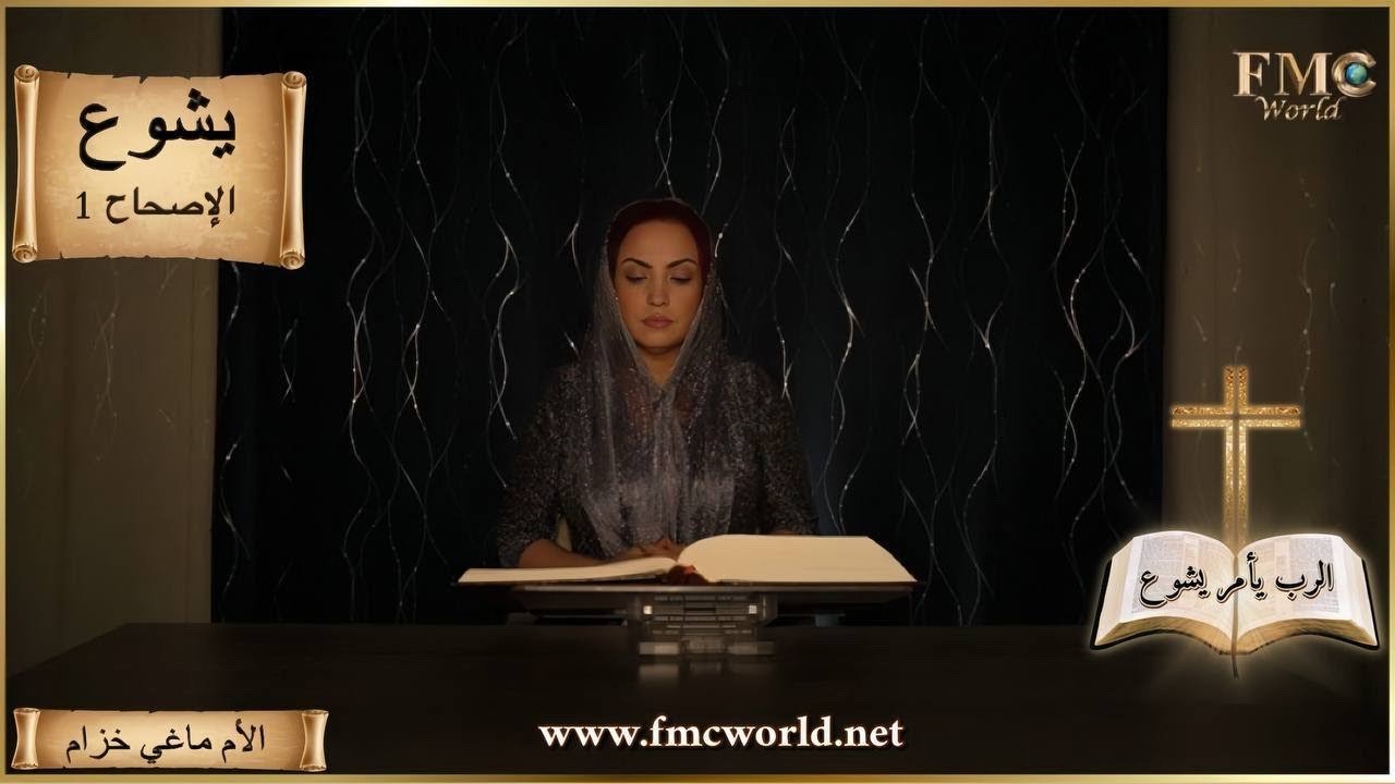 سفر يشوع _ إصحاح 1 _ الرب يأمر يشوع _ الكتاب المقدس مع ماغي خزام
