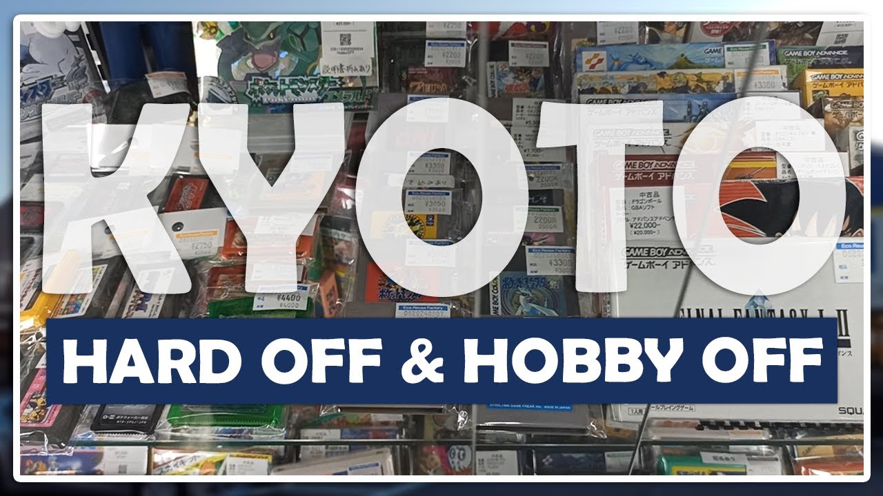 HardOff y HobbyOff en Kyoto. Encuentro MUCHOS VINILOS y JUEGOS en este Hard y Hobby Off | esKev