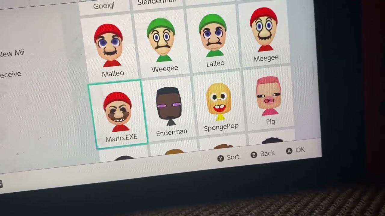 My entire Mii collection