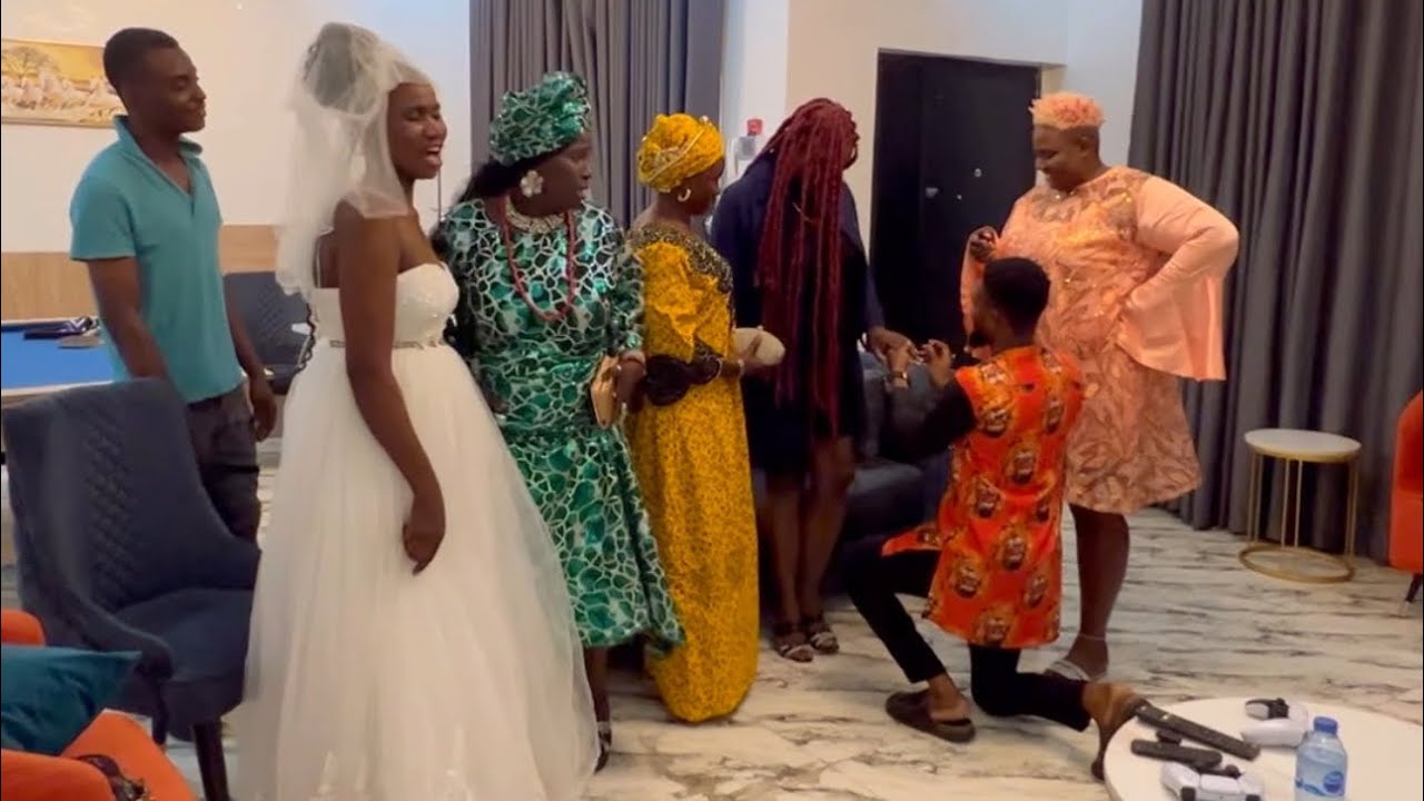 Finally the man that the girlfriend made him a gate’man and hous’boy finally revealed himself