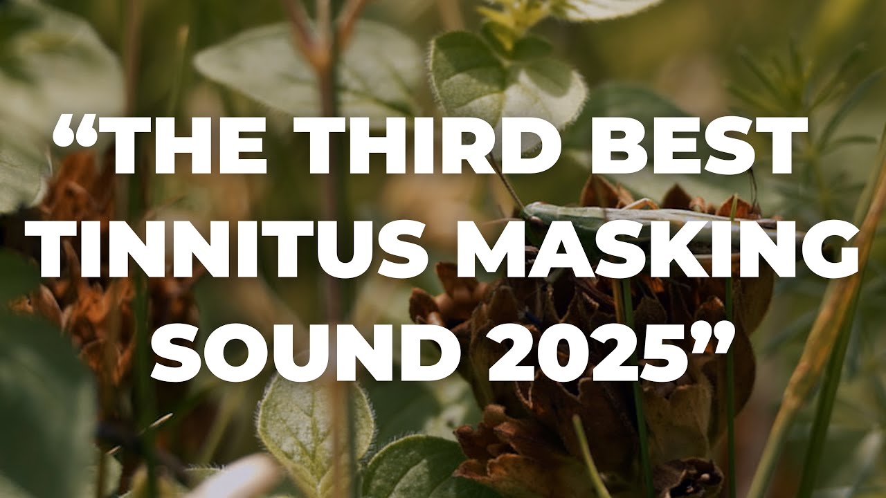 Cricket Sounds for Tinnitus Relief: Soothing White Noise Tinnitus Sound Therapy