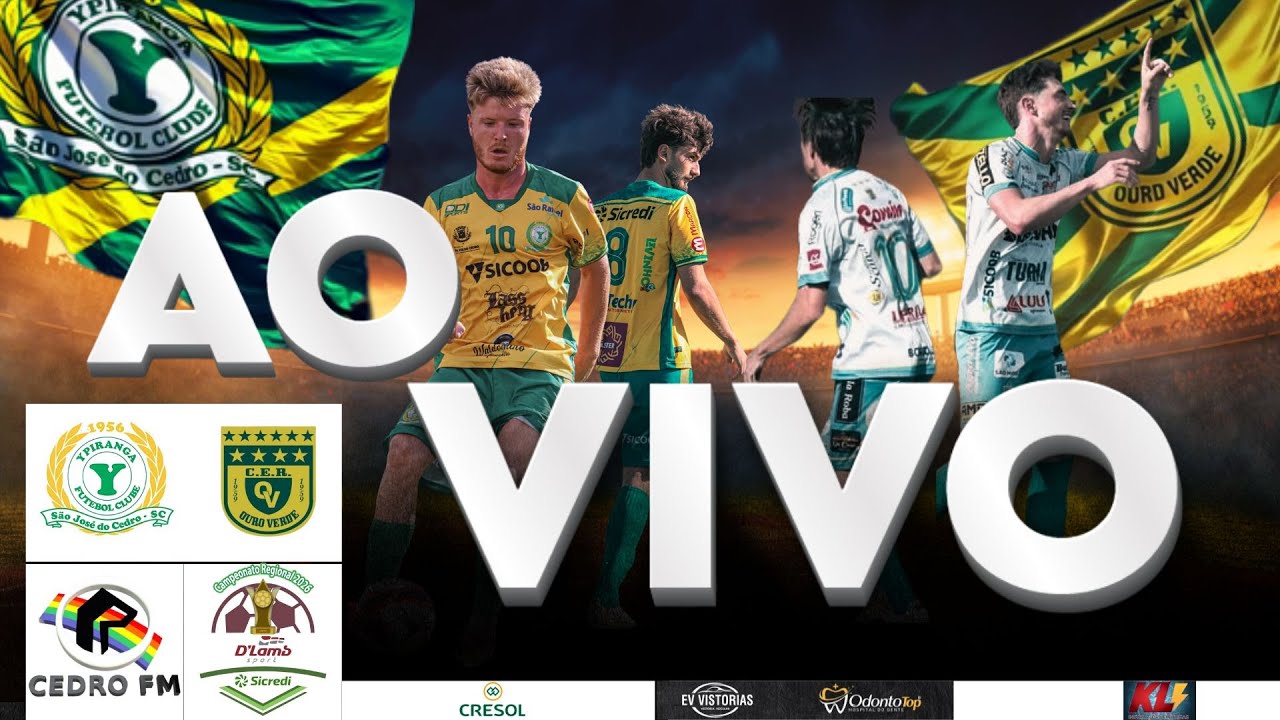 AO VIVO | YPIRANGA F.C. X OURO VERDE  | 5ª RODADA | CAMPEONATO REGIONAL 2026