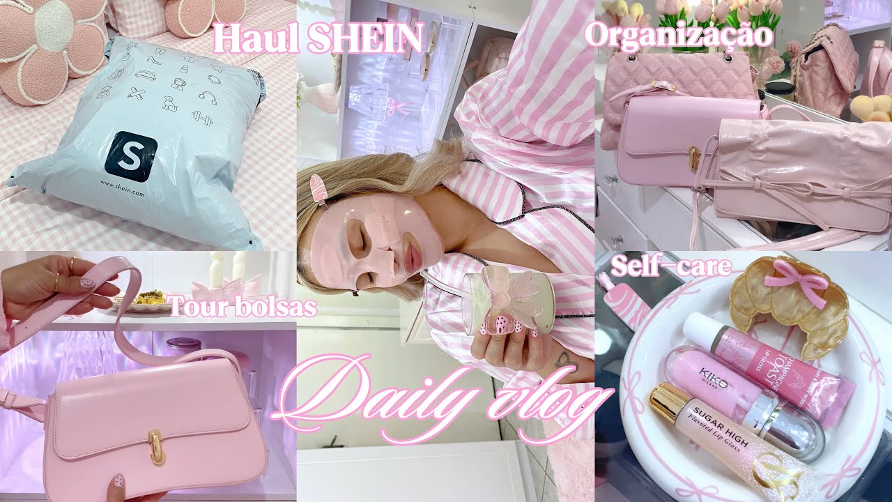 Покупки в SHEIN, уход за собой, обзор сумки, организация пространства, ASMR-влог 🎀✨🛍️