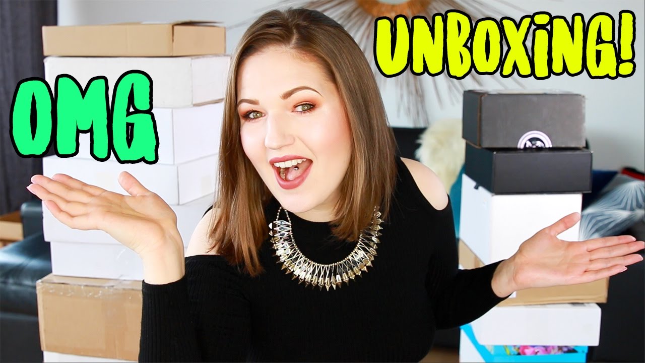 OVERLOADED WITH MAKEUP!! Unboxing my PR Mail! INSANE!!!