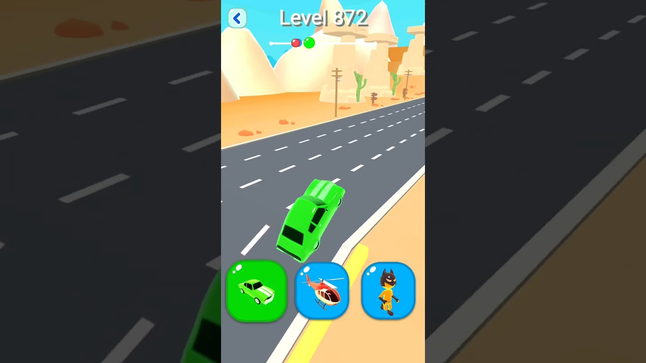 Shape-shifting Funny Race All Level Gameplay Walkthrough Master Level 