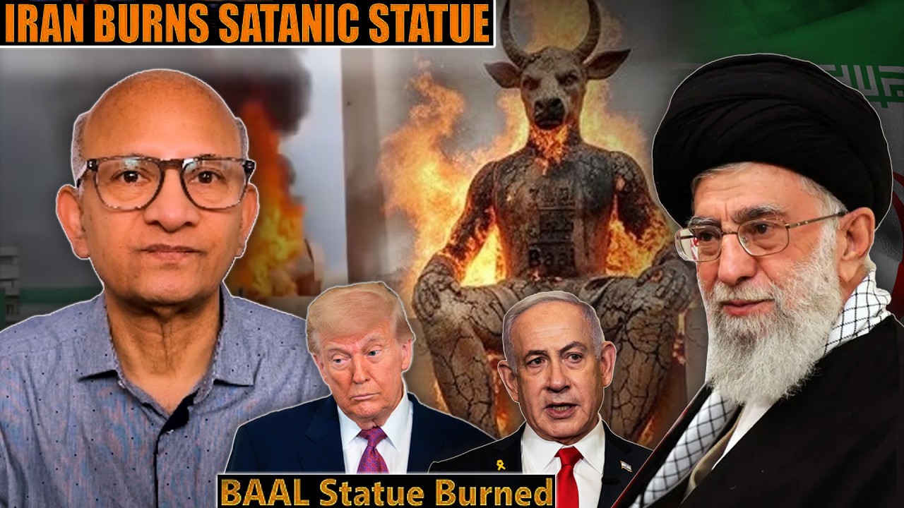 Baal Statue Burned in Tehran &mdash; Iran Sends Message to US & Israel